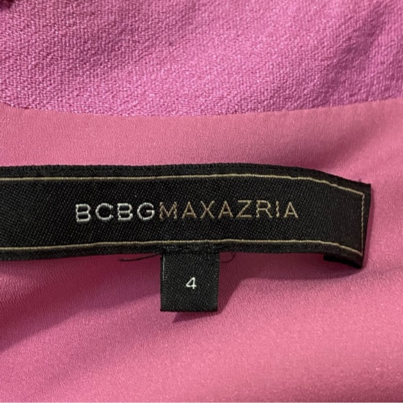 BCBGMAXAZRIA Kathryne Women's Size 4 Poppy Bow Dress $298 - Picture 12 of 15